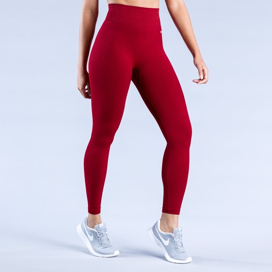 Leggings Dfyne Dynamic Femme Rouge | 42178-ZXKE