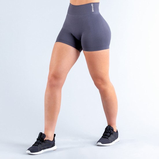 Shorts Dfyne Dynamic | 4.5' Femme Grise Foncé | 53726-FQYB