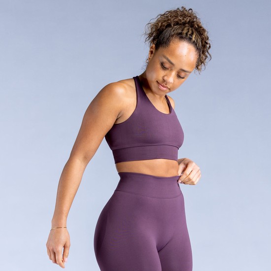 Soutien Gorge Sport Dfyne Dynamic Femme Violette | 26574-MWFC