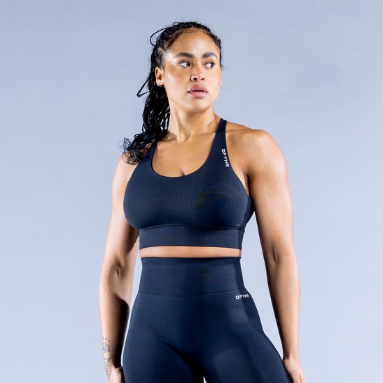 Soutien Gorge Sport Dfyne Dynamic Femme Grise | 67958-TMYA