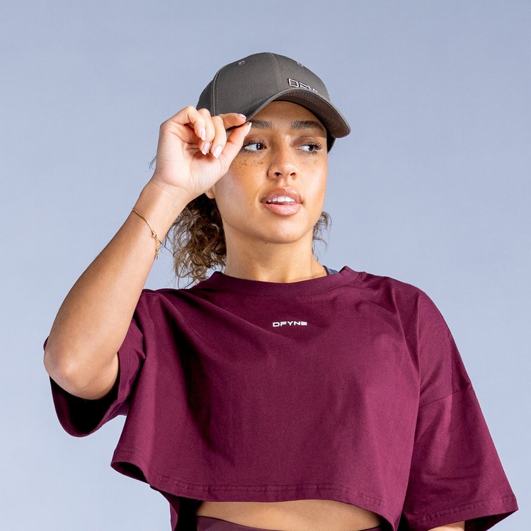 Casquettes Dfyne Signature Femme Chocolat Marron | 68095-KDLZ