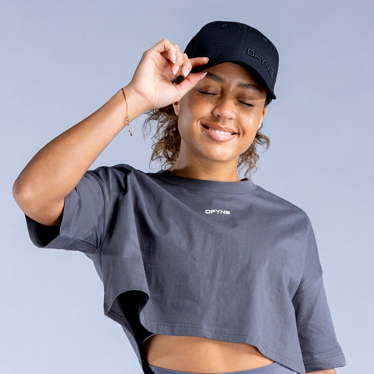 Casquettes Dfyne Signature Femme Noir | 64018-JBUW