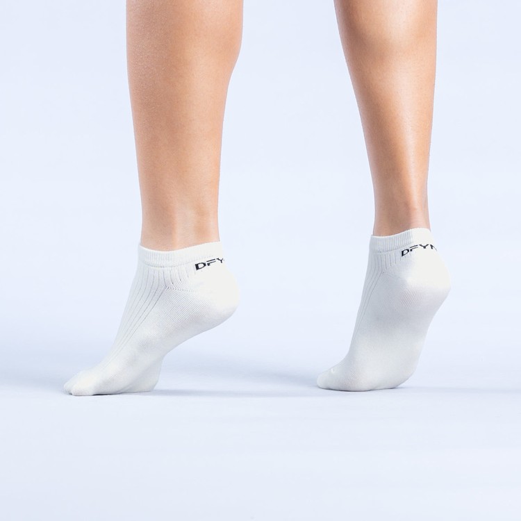 Chaussettes Dfyne Revive Ankle Femme Blanche | 74823-ORVB