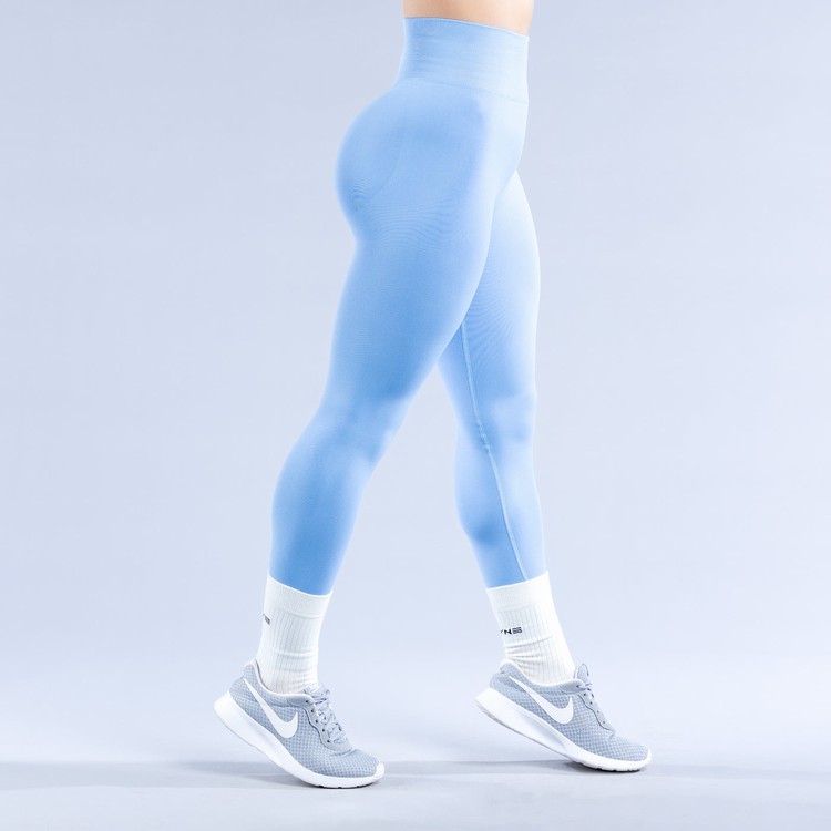 Leggings Dfyne Dynamic Femme Bleu | 01758-YJEX