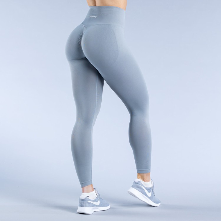 Leggings Dfyne Dynamic Femme Grise Clair | 07569-YXKF