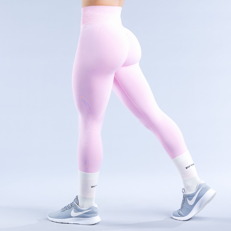 Leggings Dfyne Dynamic Femme Rose Clair Rose | 14672-NXEY