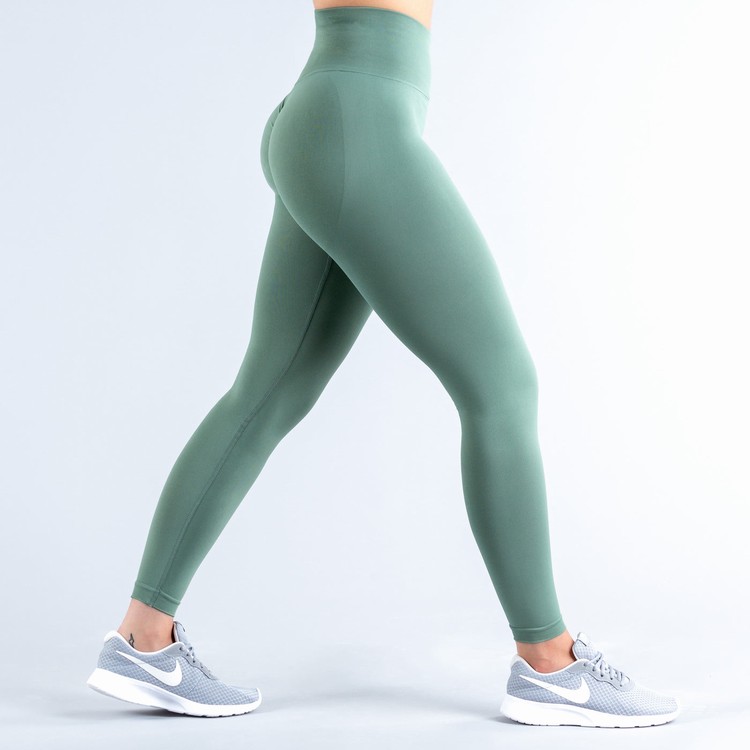 Leggings Dfyne Dynamic Femme Vert | 53208-FKNC