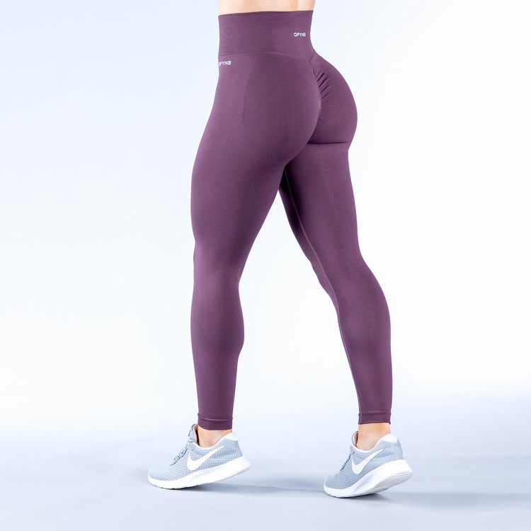 Leggings Dfyne Dynamic Femme Violette | 09731-YZKA
