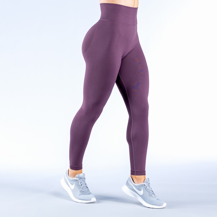 Leggings Dfyne Dynamic Femme Violette | 09731-YZKA