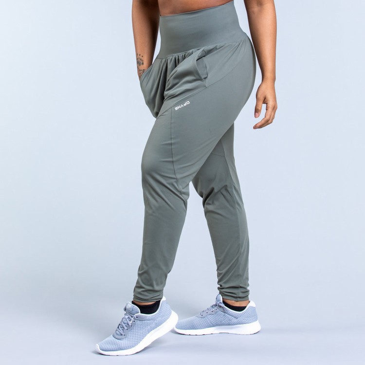 Pantalon Dfyne Origin Harem Tapered Fit Femme Vert | 38027-ALIU