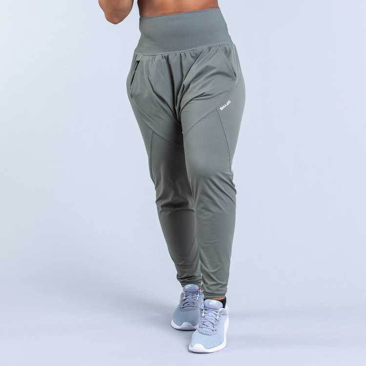 Pantalon Dfyne Origin Harem Tapered Fit Femme Vert | 38027-ALIU