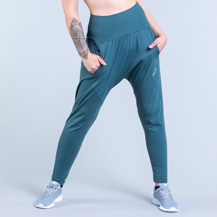 Pantalon Dfyne Origin Harem Tapered Fit Femme Turquoise Clair | 75390-YTHE