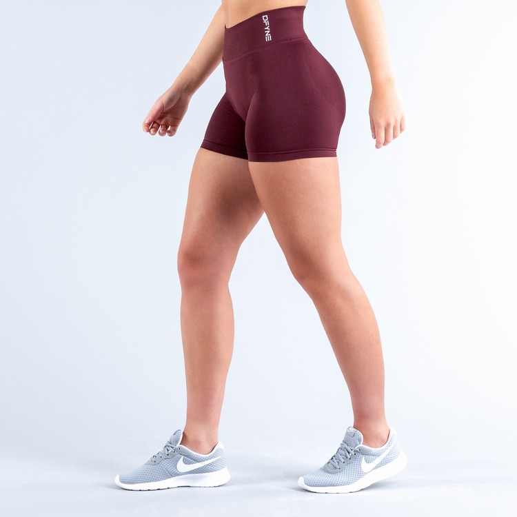 Shorts Dfyne Dynamic | 4.5' Femme Bordeaux | 38967-QCGR