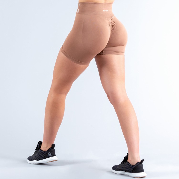 Shorts Dfyne Dynamic | 4.5' Femme Marron | 29468-BECL