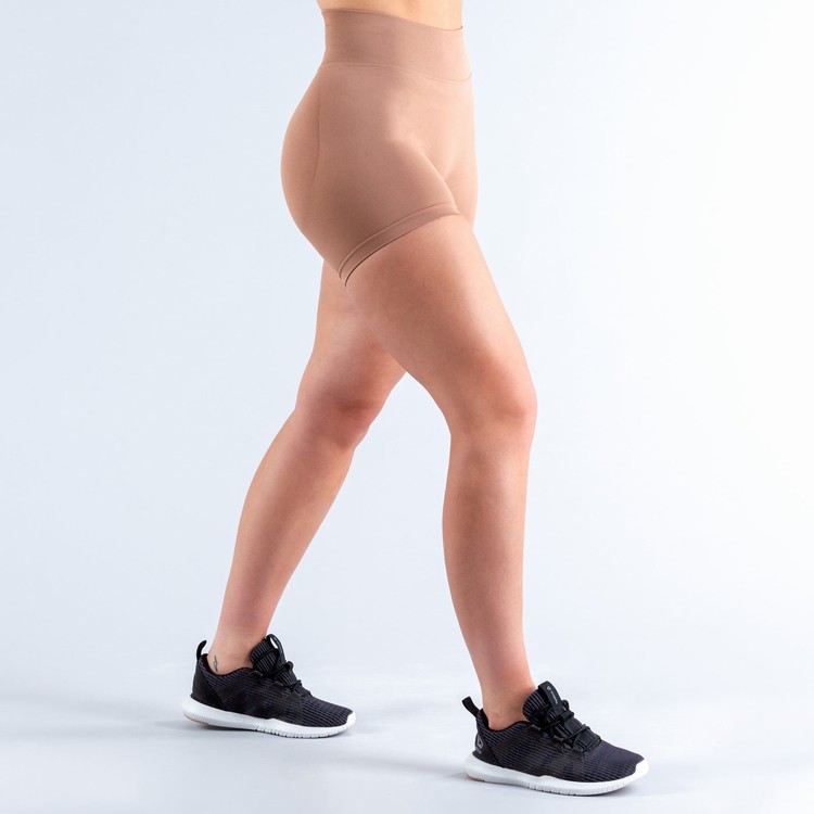Shorts Dfyne Dynamic | 4.5' Femme Marron | 29468-BECL