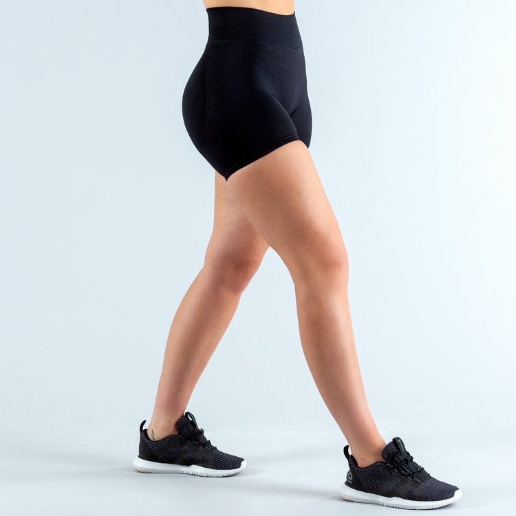 Shorts Dfyne Dynamic | 4.5' Femme Noir | 09174-UYKJ