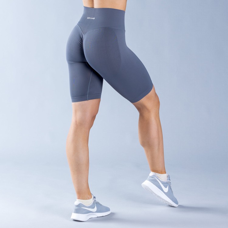 Shorts Dfyne Dynamic Femme Grise Foncé | 62890-LWPC