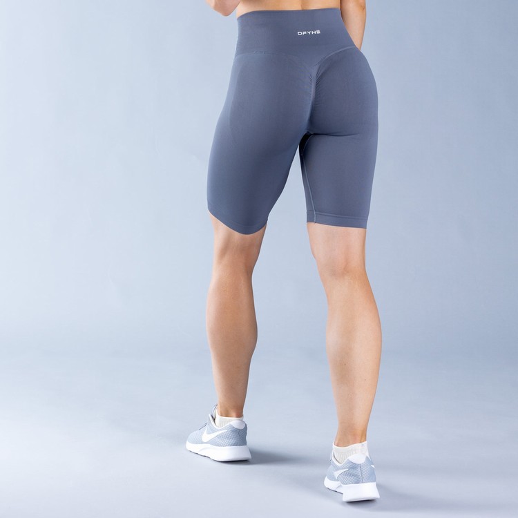 Shorts Dfyne Dynamic Femme Grise Foncé | 62890-LWPC