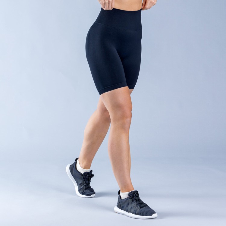 Shorts Dfyne Dynamic Femme Noir | 40897-CWQA