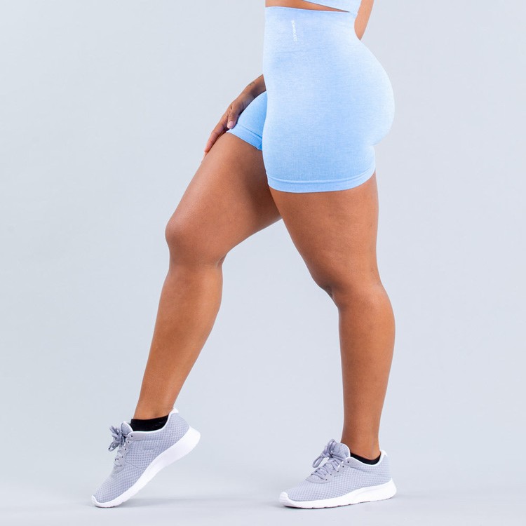 Shorts Dfyne Valkyrie Femme Bleu | 16298-QZGA
