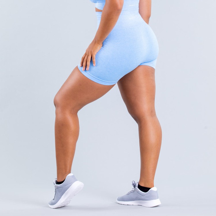 Shorts Dfyne Valkyrie Femme Bleu | 16298-QZGA