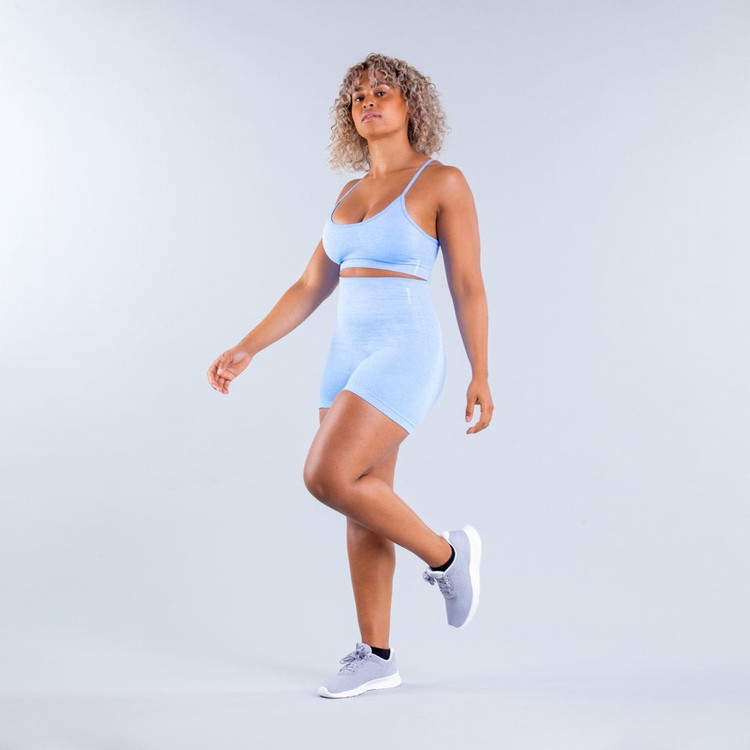 Shorts Dfyne Valkyrie Femme Bleu | 16298-QZGA