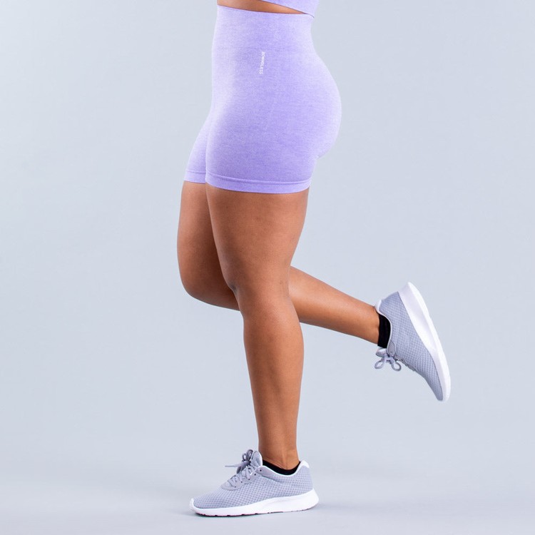 Shorts Dfyne Valkyrie Femme Violette | 01654-LYEM