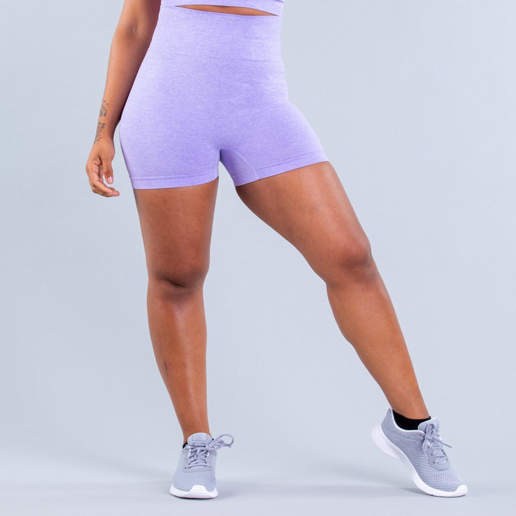 Shorts Dfyne Valkyrie Femme Violette | 01654-LYEM