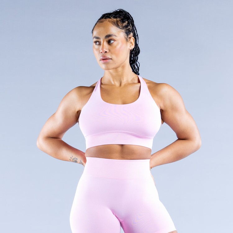 Soutien Gorge Sport Dfyne Dynamic Femme Rose Clair Rose | 26081-EOJP