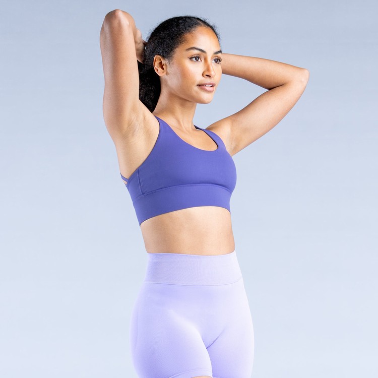 Soutien Gorge Sport Dfyne Origin Femme Violette | 25309-HYMI