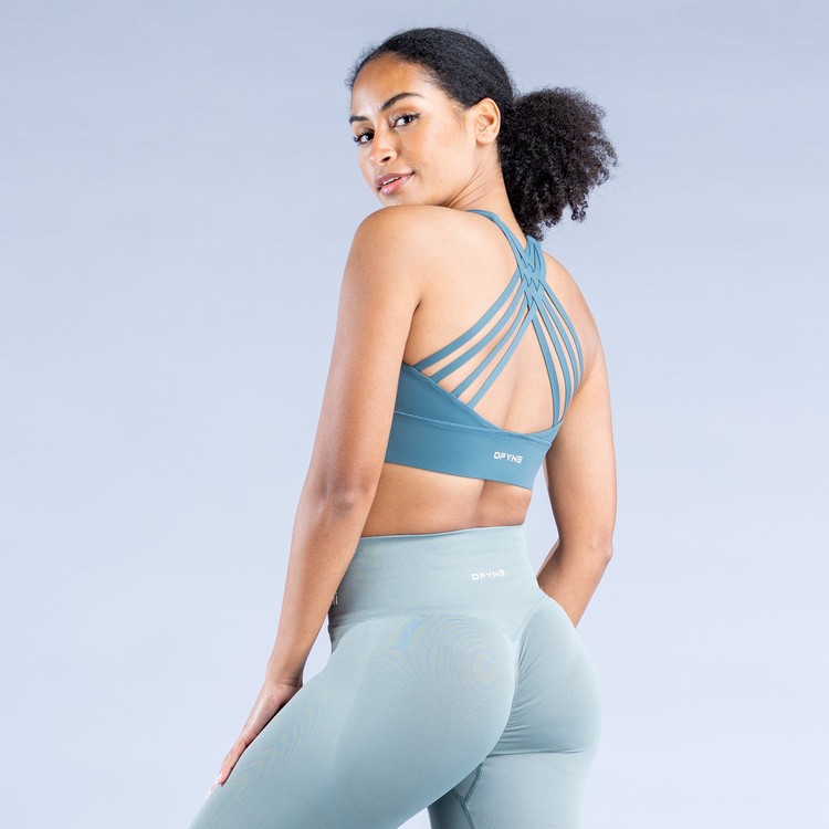 Soutien Gorge Sport Dfyne Origin Femme Vert Foncé | 62308-WFMI